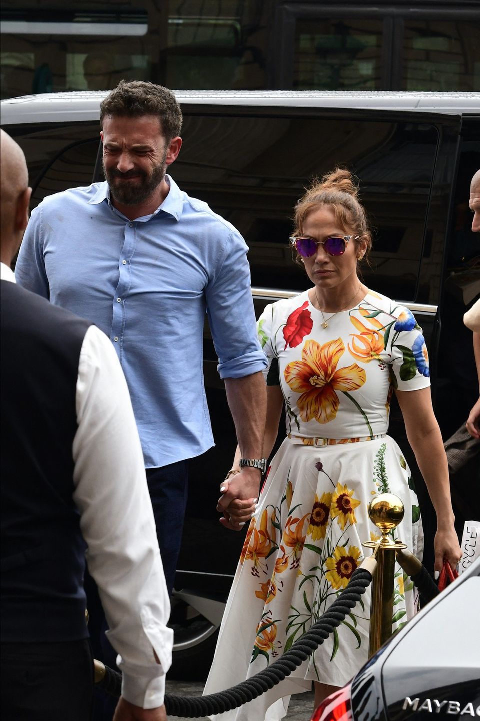 Ben Affleck i Jennifer Lopez w Paryżu