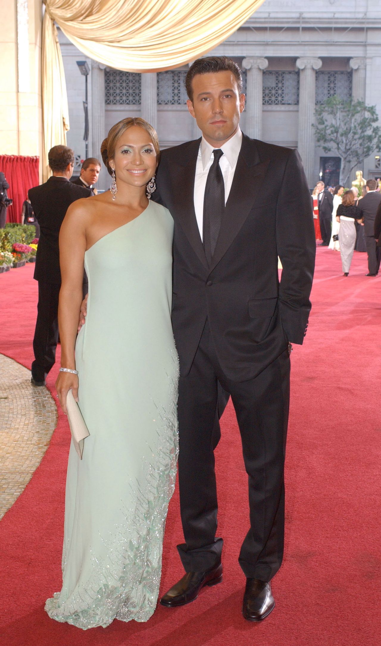 Jennifer Lopez i Ben Affleck - ceremonia wręczenia Oscarów 2003, foto: ONS