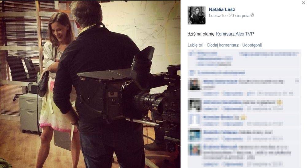 Natalia Lesz zdjęcie: Facebook