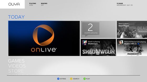 OnLive powoli umacnia się w Europie, będzie działał na Ouya