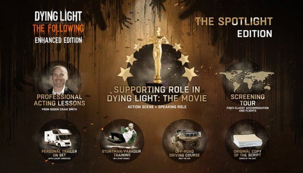 Masz wolne 10 milionów dolarów i zawsze chciałeś zagrać w hollywoodzkiej produkcji? Kup kolekcjonerkę Dying Light