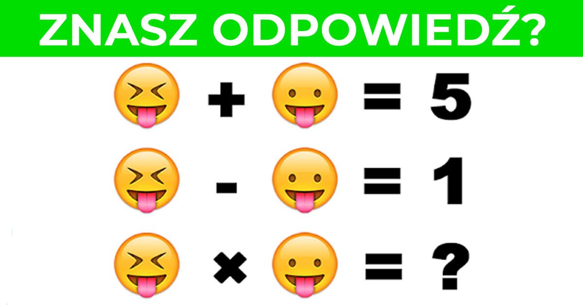 10 zagadek matematycznych na które 90% osób nie potrafi poprawnie odpowiedzieć