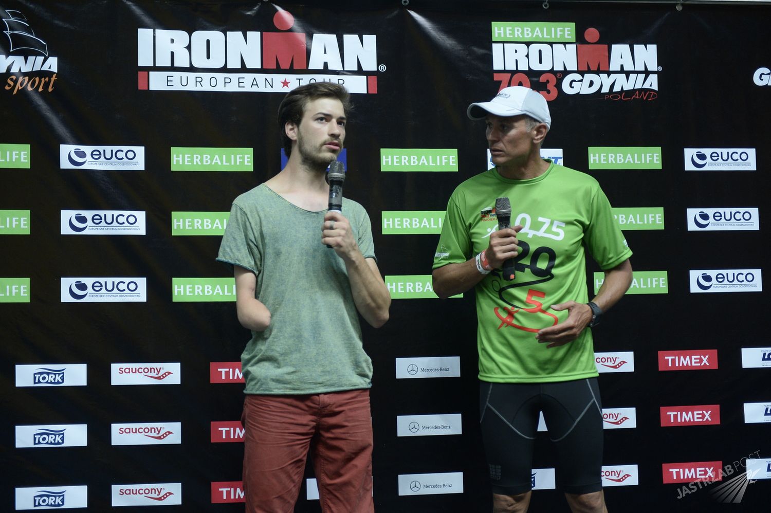 Jaś Mela na IRONMAN Herbalife 70.3 w Gdyni