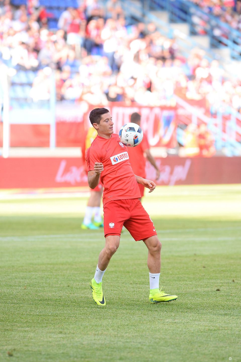 Robert Lewandowski,  mecz Polska - Litwa 2016