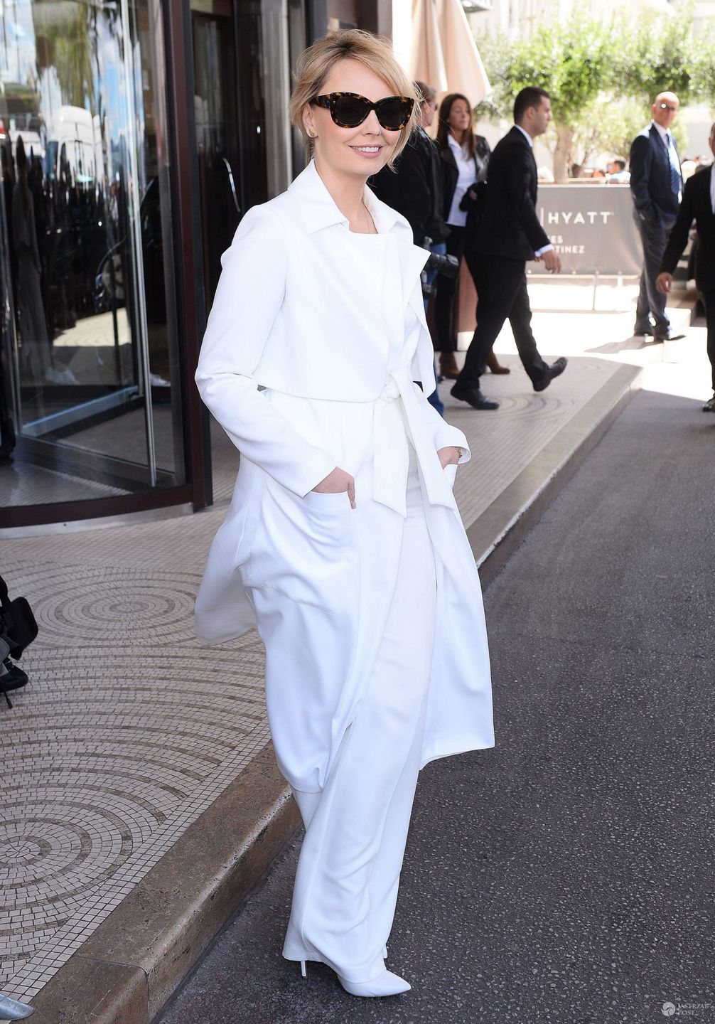 Kreacja: Marlu. Agnieszka Jastrzębska na festiwalu w Cannes 2016 (fot. ONS)