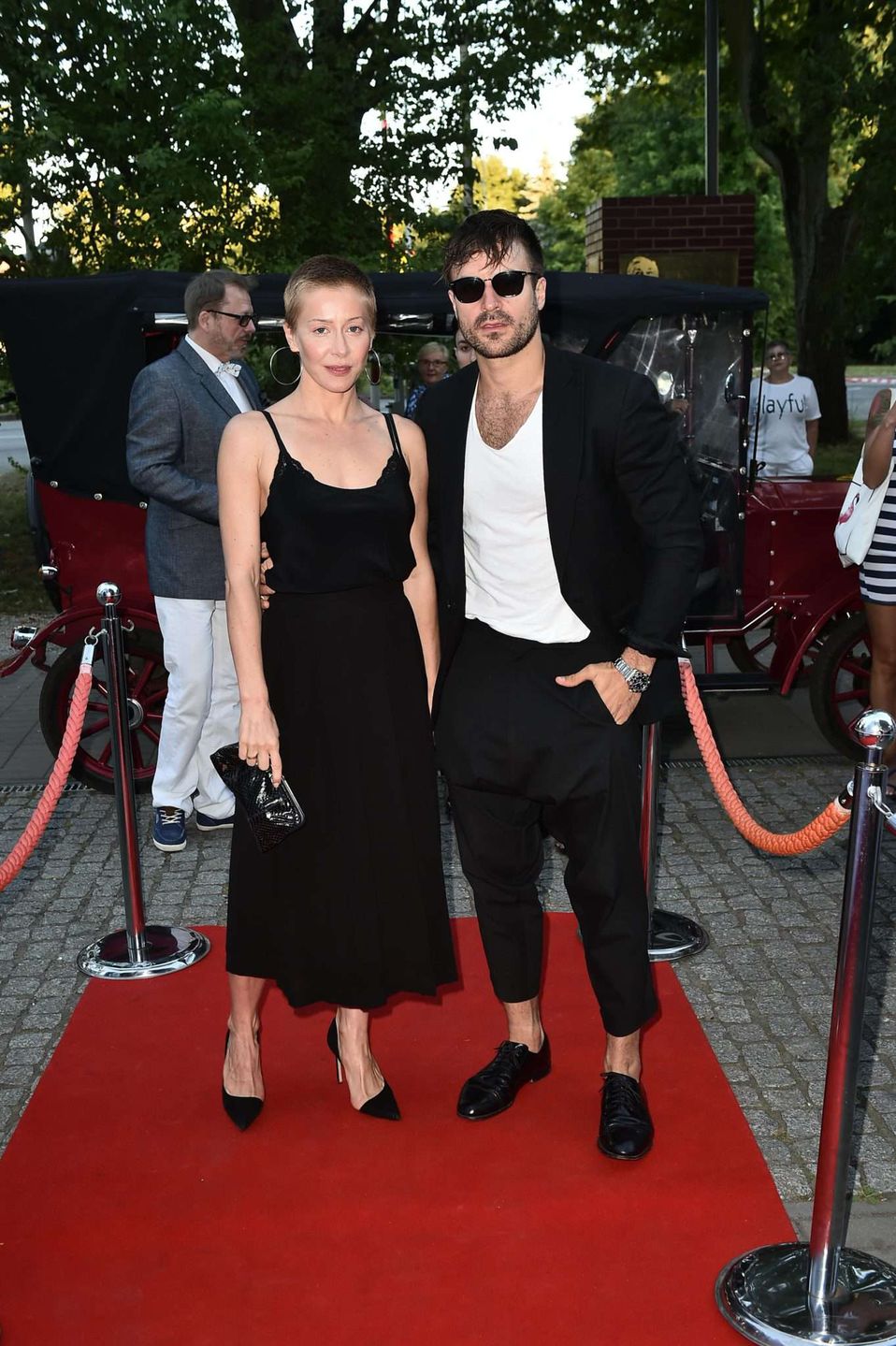 Katarzyna Warnke i Piotr Stramowski
