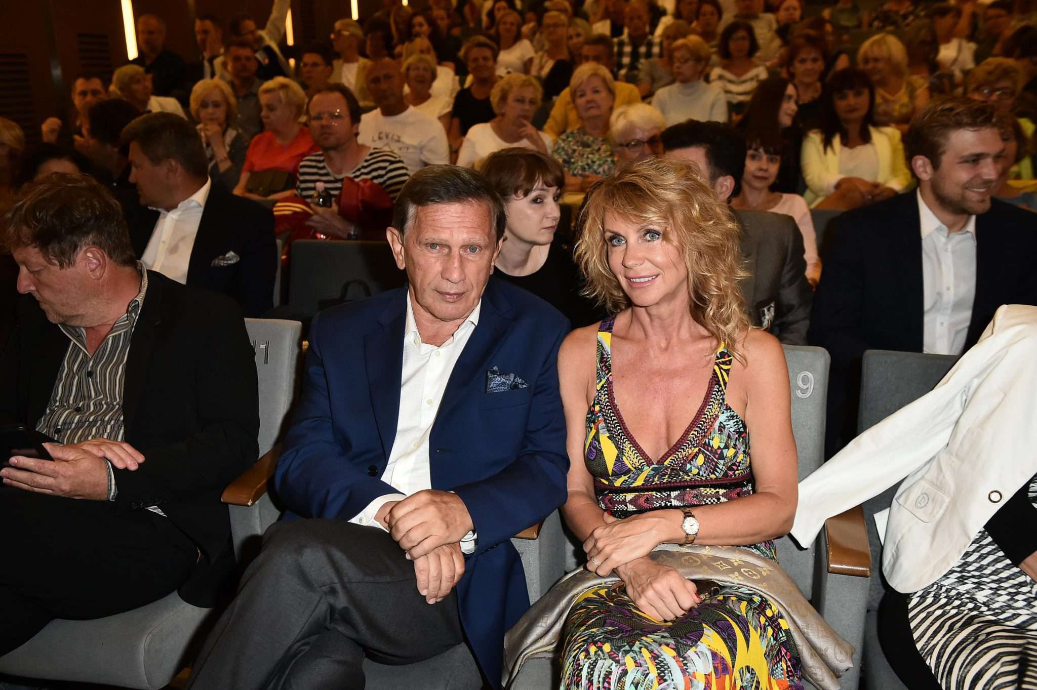 Beata Ścibakówna i Jan Englert
