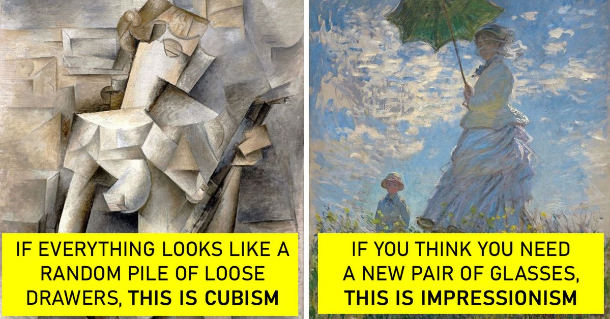 20 Hints How to Recognize the Works of Famous Painters and Painting Styles