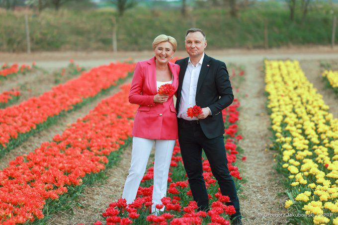 Agata Duda, Andrzej Duda - screen, Kancelaria Prezydenta