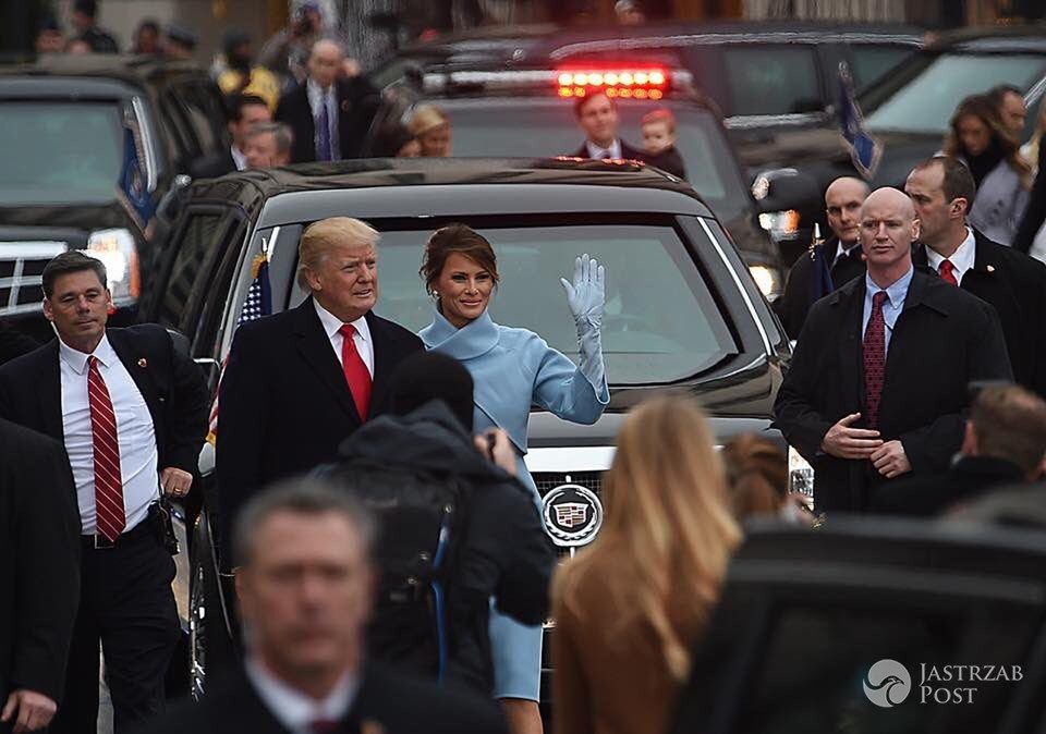 Trump zatweetował po przylocie do Warszawy