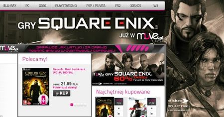 Promocje - Ubisoft się przecenia, Deus Ex: Bunt Ludzkości za 22 zł