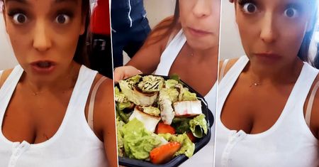 Kolejna gastronomiczna drama w wykonaniu Anny Muchy. Tym razem poszło o ekstremalnie drogą sałatkę