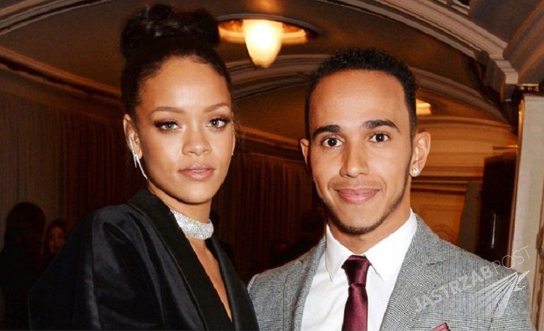 Lewis Hamilton odniósł się do plotek dotyczących jego romansu z Rihanną