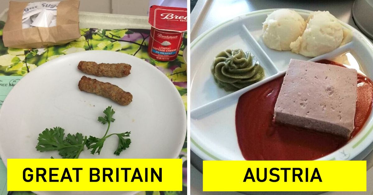 15 Examples Proving That Hospital Food Is Terrible All over the World. How Could Anyone Serve Anything like This?
