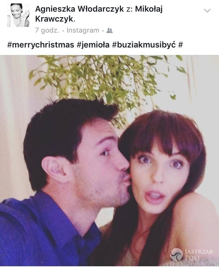 Wspólne święta Agnieszki Włodarczyk i Mikołaja Krawczyka