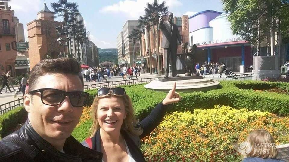 Justyna Tomańska z rodziną w Paryżu