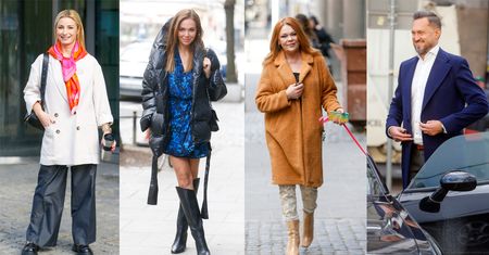 Gwiazdy piątkowego wydania "Dzień Dobry TVN": Anna Wendzikowska, Joanna Brodzik, Marcin Prokop...