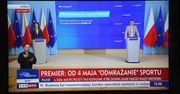 Premier i minister sportu przedstawili plan „odmrażania polskiego sportu”