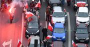 Policja na Marszu Niepodległości: zabezpieczono kilkadziesiąt sztuk rac i świec dymnych