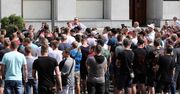 Katowice: górnicy demonstrowali pod siedzibą Polskiej Grupy Górniczej