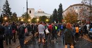 Protest przed Sejmem przeciwko zakazowi edukacji seksualnej