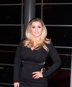 Seksowna Karolina Szostak na gali tygodnika "Piłka Nożna"