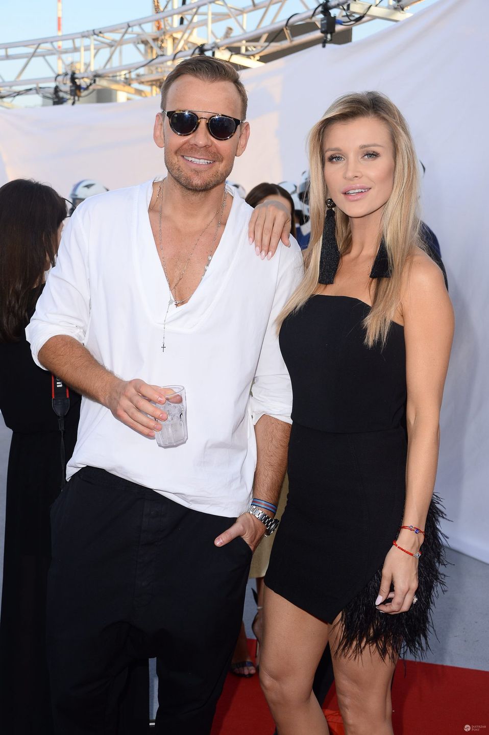 Dawid Woliński i Joanna Krupa - Martini 2016 prezentacja butelki