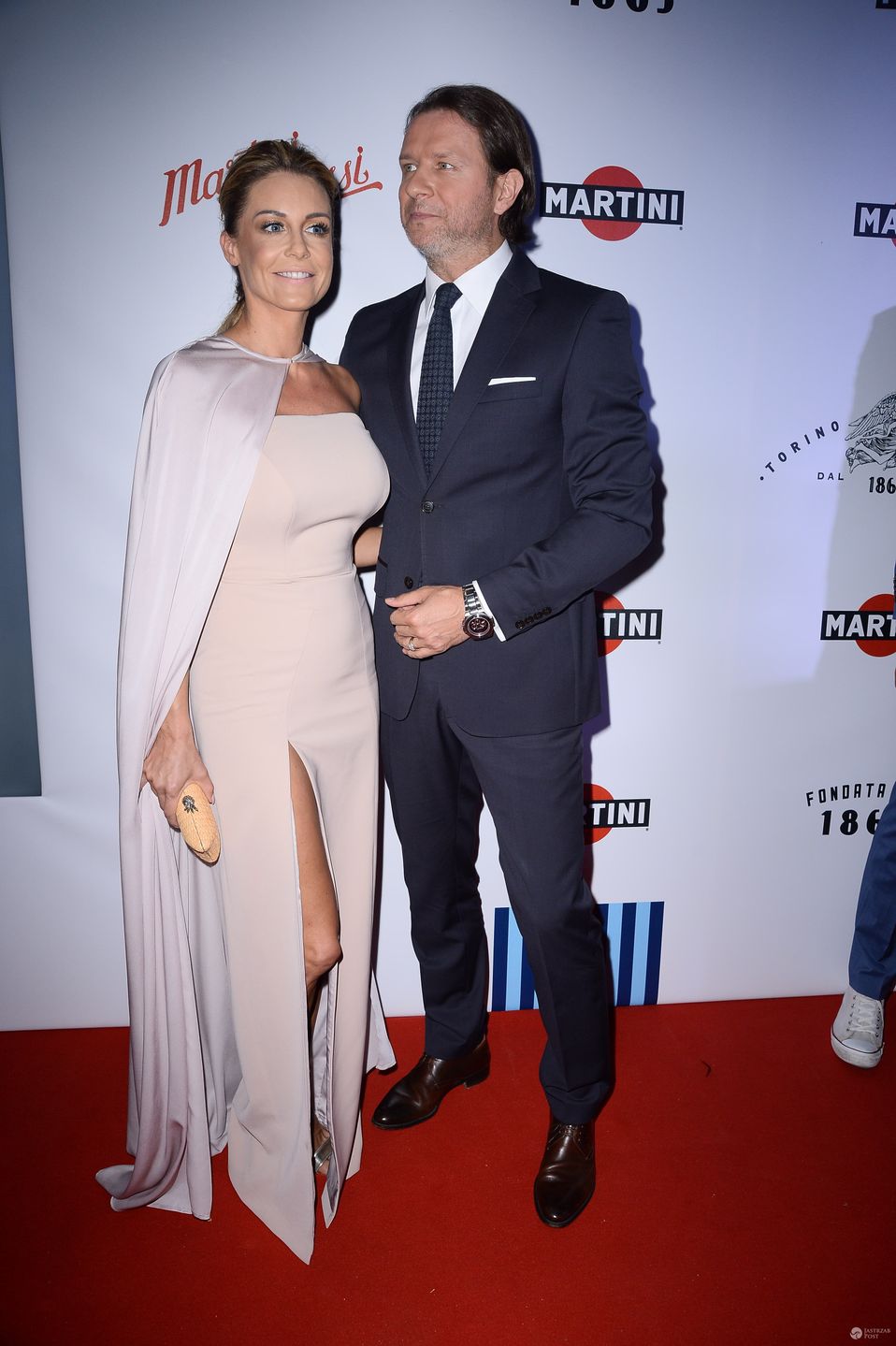 Małgorzata Rozenek i Radosław Majdan -  prezentacja butelki Martini 2016