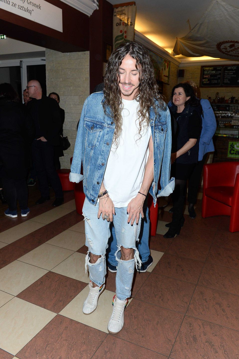 Michał Szpak na koncercie Anny Jurksztowicz