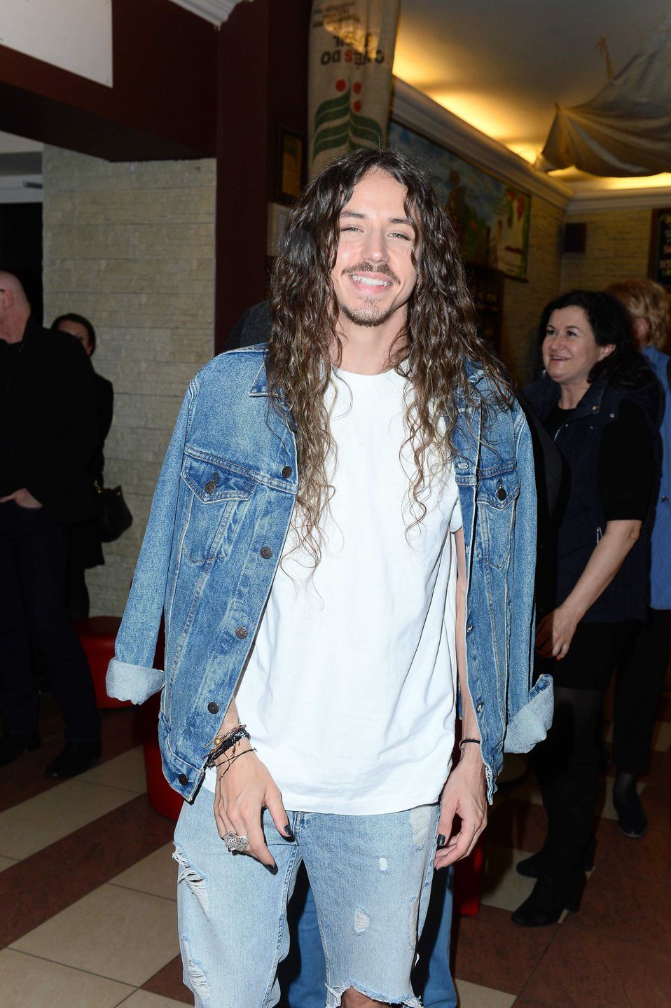 Michał Szpak na koncercie Anny Jurksztowicz