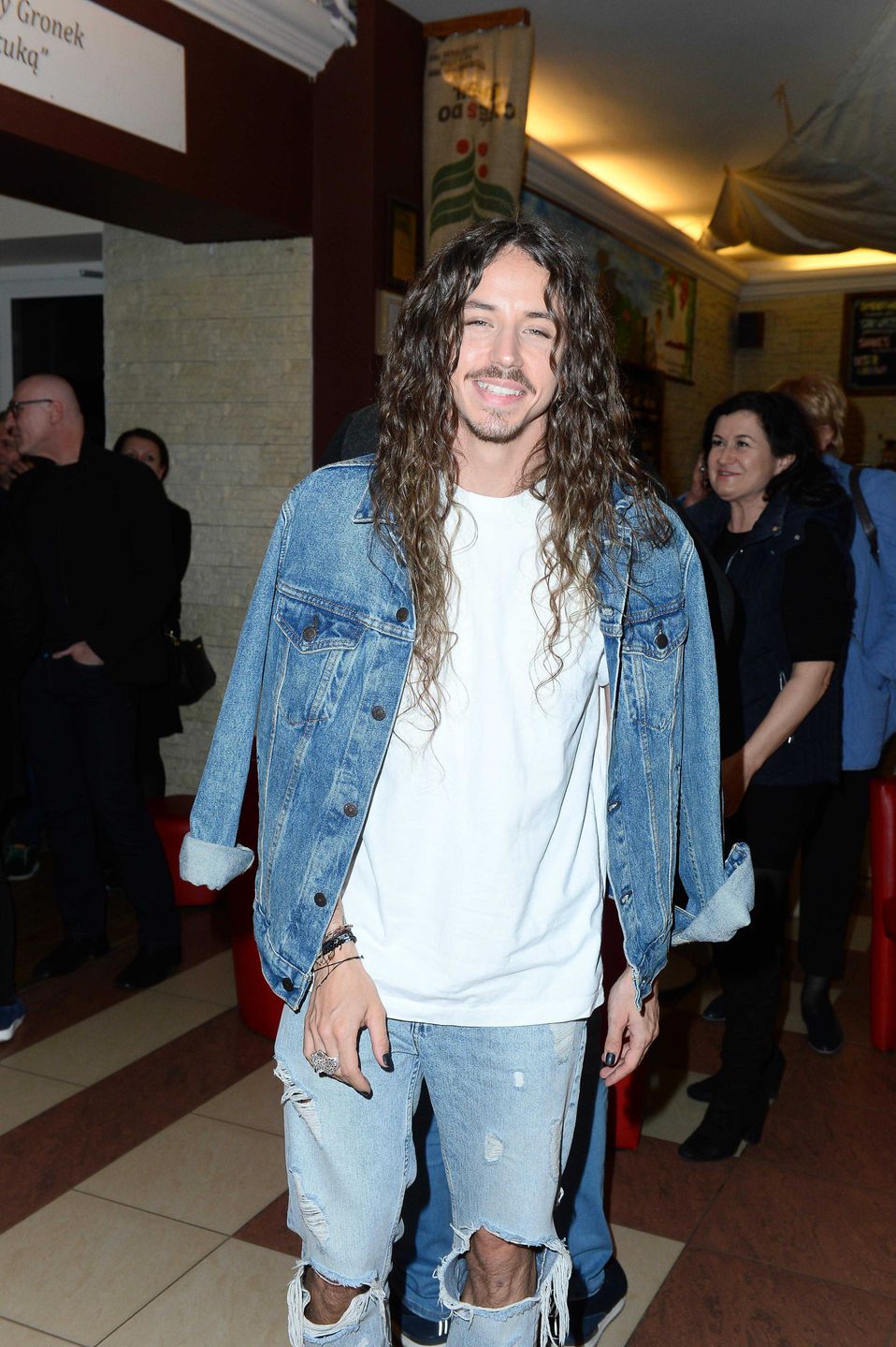 Michał Szpak na koncercie Anny Jurksztowicz