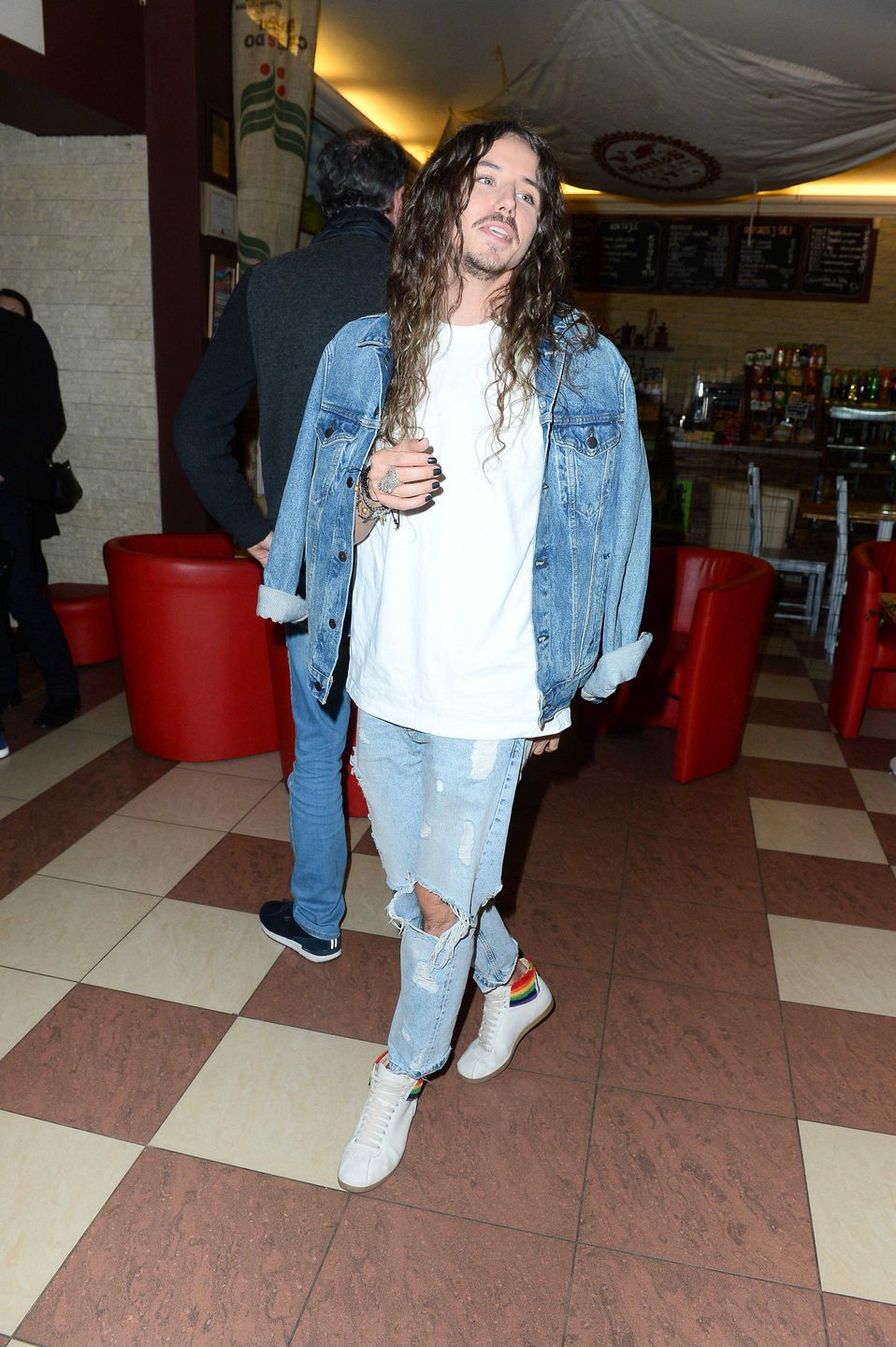 Michał Szpak na koncercie Anny Jurksztowicz