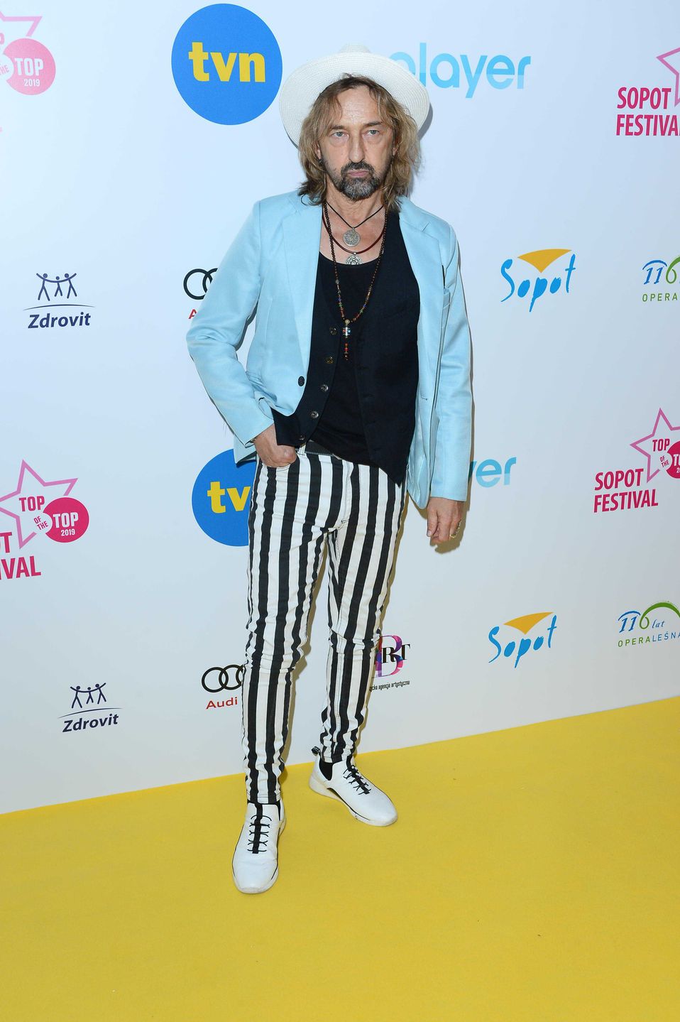 Krzysztof Jaryczewski - gwiazdy promują TOP of the TOP Sopot Festival 2019
