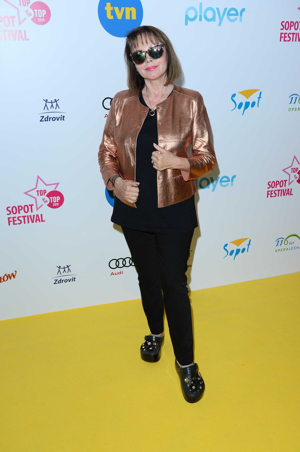 Izabela Trojanowska -gwiazdy promują TOP of the TOP Sopot Festival 2019