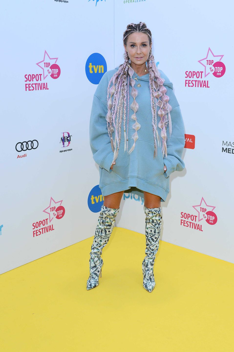 Małgorzata Rozenek pojawiła się na TOP Of The TOP Sopot Festival 2019