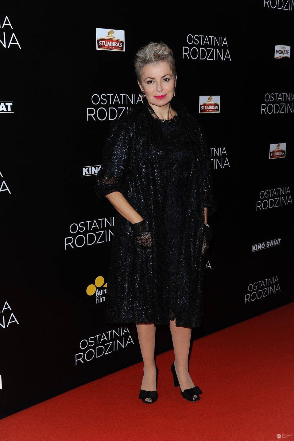 Aleksandra Konieczna na premierze filmu Ostatnia Rodzina