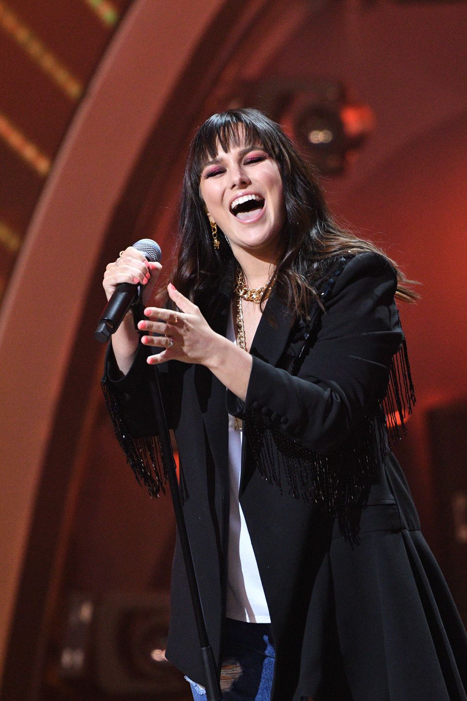 Ewa Farna na scenie - TOP of the TOP Sopot Festival 2019