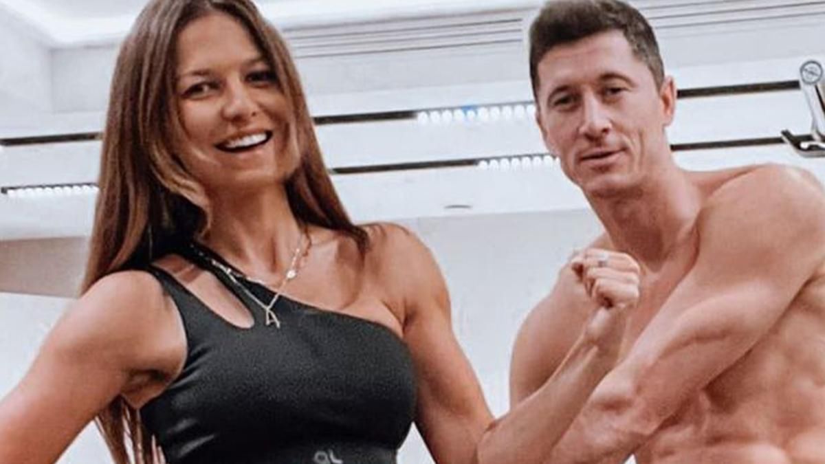 Anna i Robert Lewandowscy