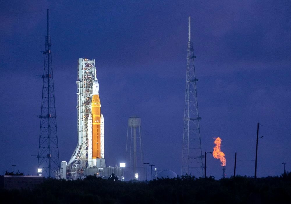 NASA odwołała poniedziałkowy start misji Artemis I na Księżyc z powodu usterki silnika