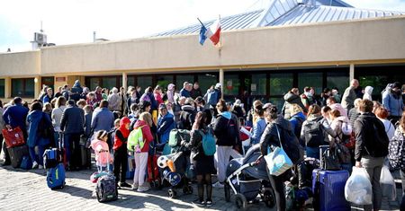Od początku wojny na Ukrainie do Polski wjechało ponad 4,5 mln osób