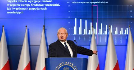 Glapiński: będziemy podnosić stopy procentowe dopóki nie zdusimy inflacji