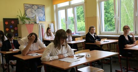 Egzamin ósmoklasisty: do wyboru opowiadanie o spotkaniu z bohaterem lektury lub rozprawka o przyjaźni