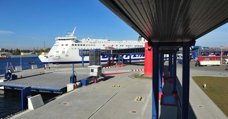 Mężczyzna z nożem na promie Świnoujście – Trelleborg