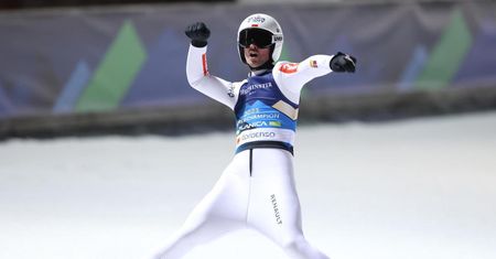 Triumf Piotra Żyły na normalnej skoczni