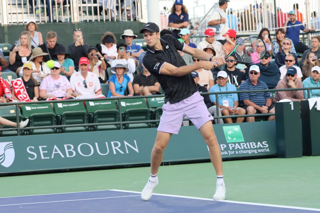 Turniej ATP w Indian Wells – pewne zwycięstwo Hurkacza na początek