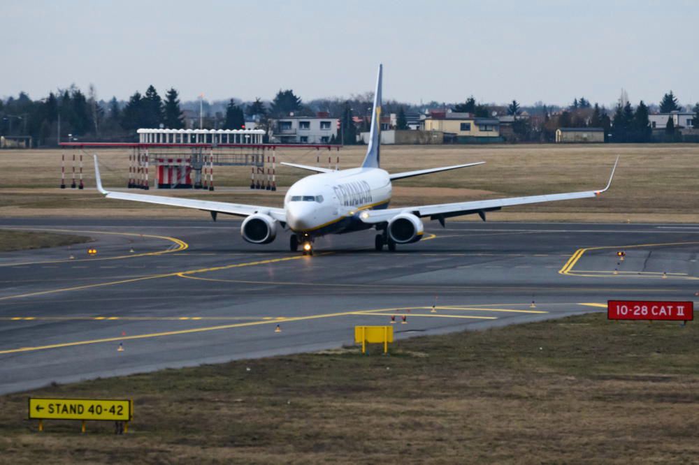 Ryanair uruchomi w sezonie letnim cztery nowe połączenia z lotniska Ławica