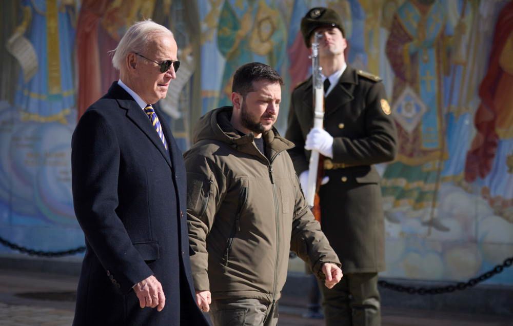 Biden w Kijowie: skierujemy miliardy dolarów, żeby zapewnić funkcjonowanie ukraińskiego społeczeństwa