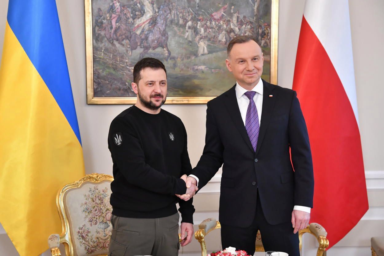 Zełeński z wizytą w Polsce