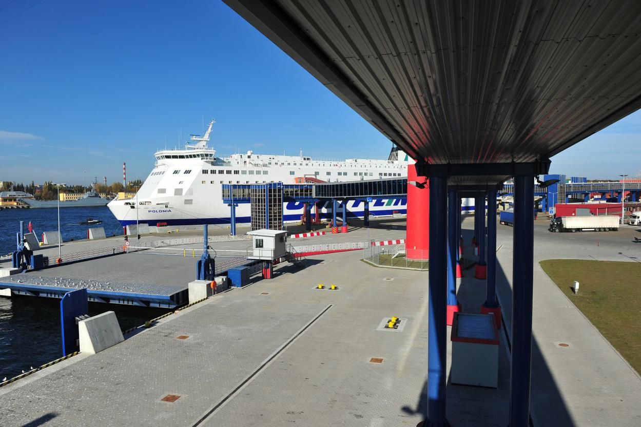 Mężczyzna z nożem na promie Świnoujście – Trelleborg
