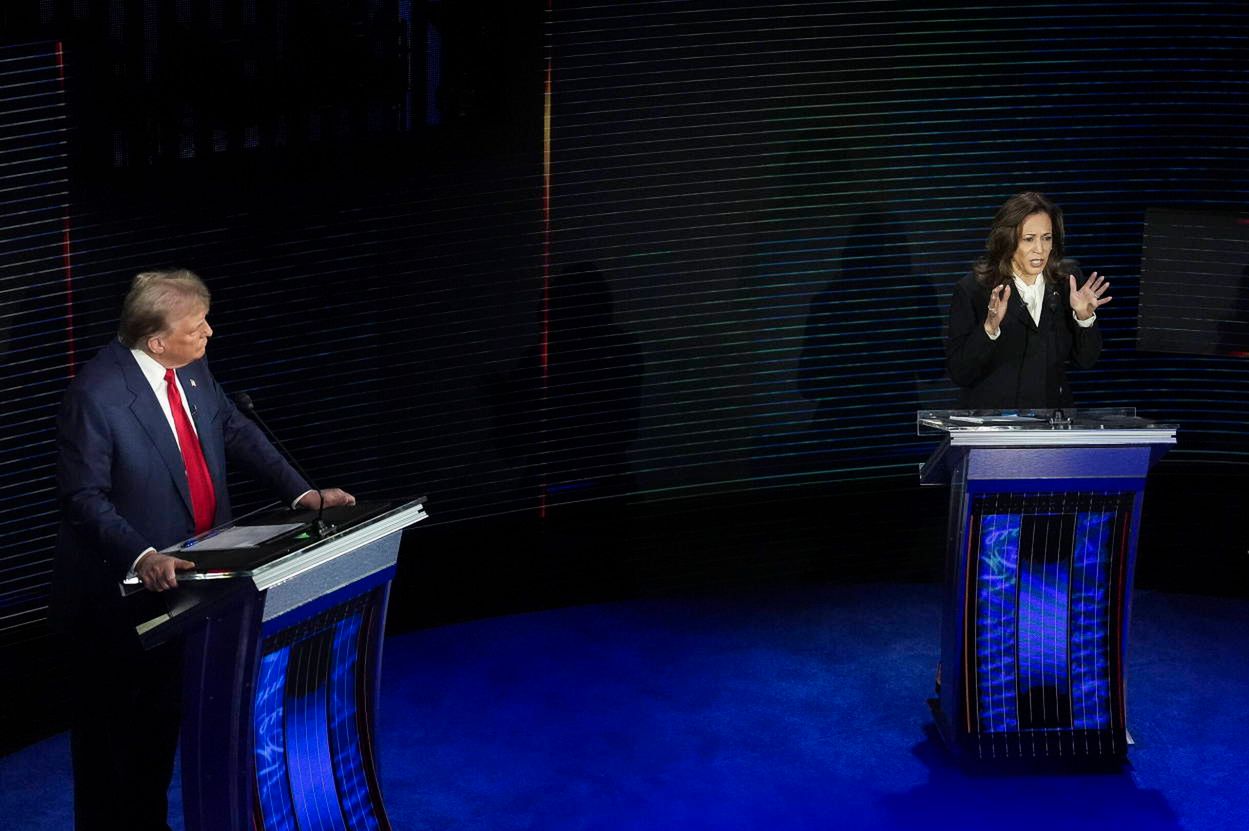 USA: ostre wymiany zdań i spór o wojnę w Ukrainie w centrum debaty Harris-Trump